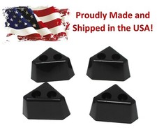 4 Pack Of BlackPlastic