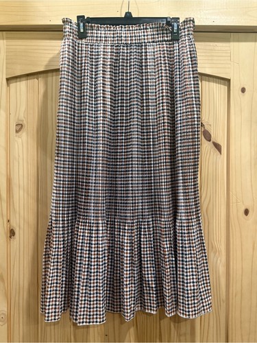 Women houndstooth maxi - houndstooth,