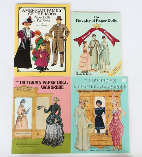 Vintage victorian paper doll - vintage,