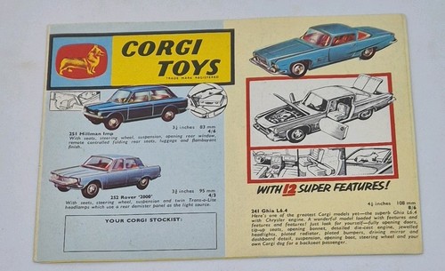 Corgi toys 1964 - corgi,