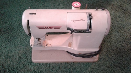 Elna supermatic sewing machine - elna,