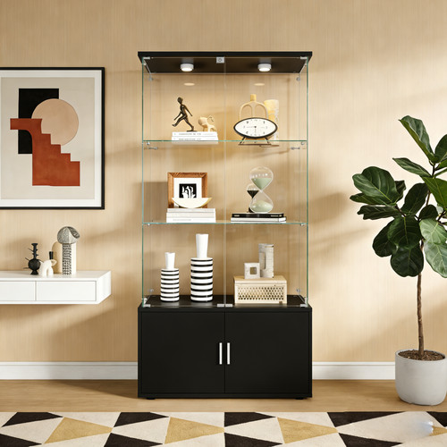 Double door display - display, cabinet
