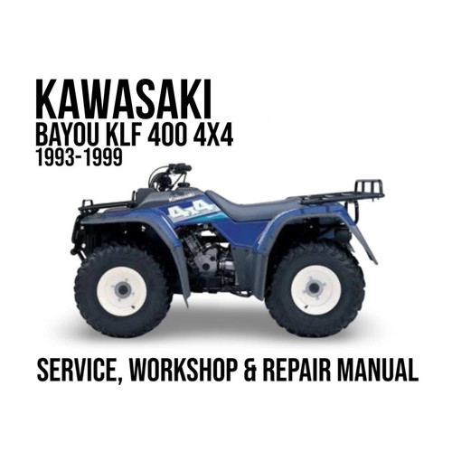 Kawasaki bayou 400 - kawasaki, klf400