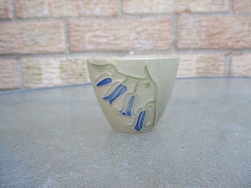 Moorcroft saki cup bluebell - ,