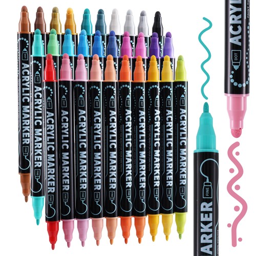 Colors dual tip acrylic - tip,