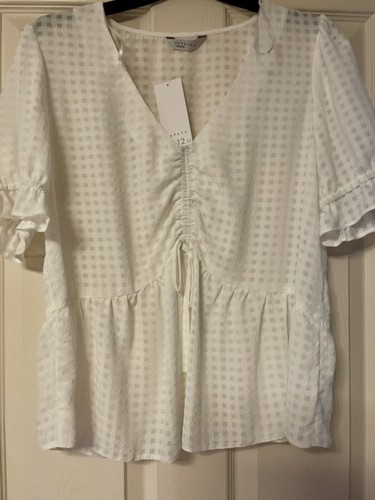 Pretty white blouse shirt - pretty,