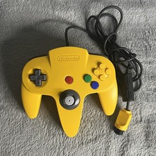 N64 Official Yellow Controller