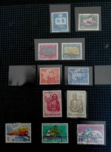Swiss 1961 1963 mint - 1961-1963,