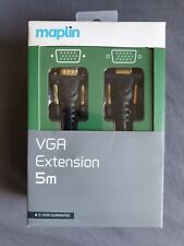 VGA EXTENSION CABLE 5M - MALE