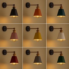 Modern Industrial Vintage Retro Rustic Sconce Wall Light Lamp Fitting Fixture UK