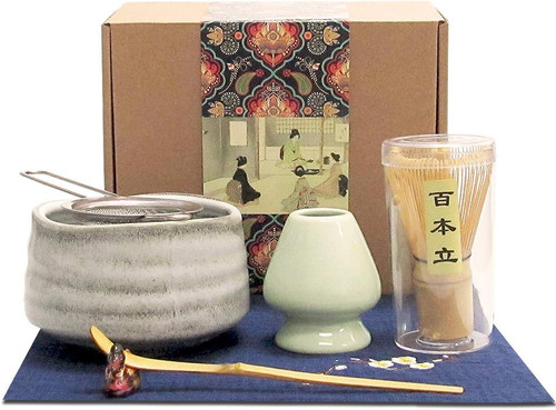 Japanese matcha tea set - japanese,