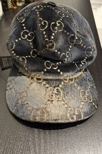 Gucci GG Embroidered Velvet Baseball Cap