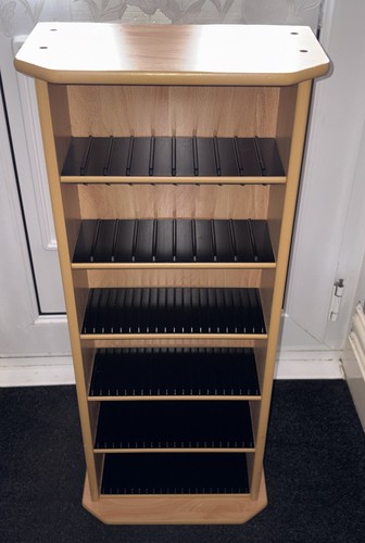 Wooden storage rack - cd, tower