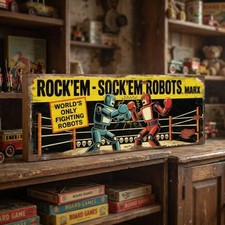 Rock sock robots - rock’em-sock’em,