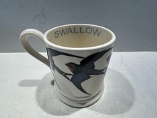 Emma Bridgewater Rare Discontinued Swallow Mug 2007 Back Stamp 