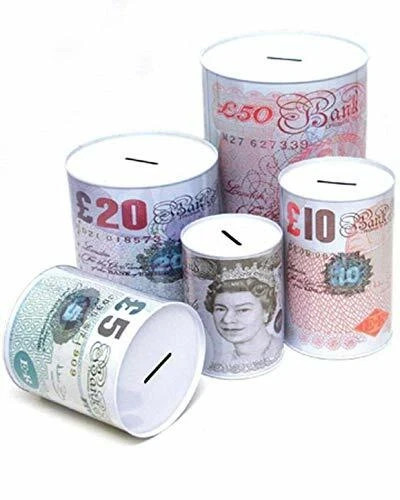 Sterling large money - sterling, tin