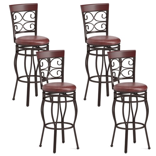 Costway vintage bar stools - 4,