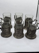 6 Beautiful Silver Plated