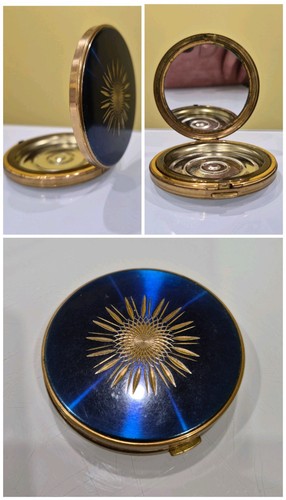 Vintage compact powder handbag - vintage,