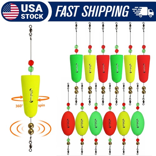 6pcs fishing bobbers popping - 6pcs,