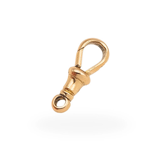 Tiny 9ct rose - 9ct, antique