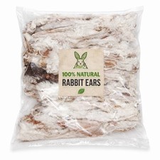 1Kg Rabbit Ears with Fur for