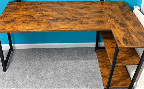 Shaped corner computer desk - l-shaped,