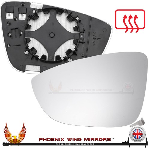 Wing door mirror glass - door, left