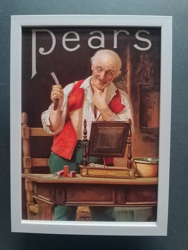 Pears soap advertising print - pears,
