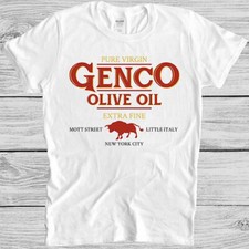 Genco Olive Oil Godfather Extra Virgin Retro Funny Meme Gift Tee T Shirt M1205