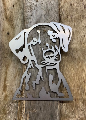 Dalmatian dog steel metal wall - dog,
