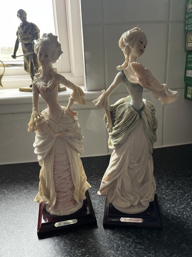 Pair capodimonte guiseppe - pair,