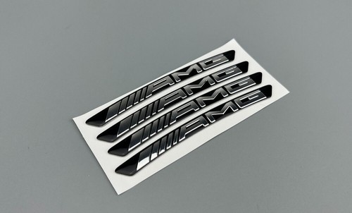 Amg wheel rim badge emblem - amg,