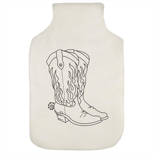 Flame cowboy boots hot - hot, water