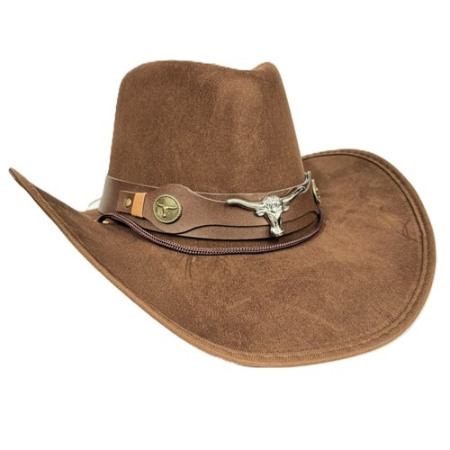 Brown cowboy hat - cowboy,