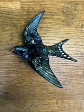 Vintage Beswick Flying Swallow Wall Plaque #757/3