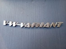 VW Variant Rear Badge/script