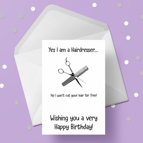 Barber hairdresser funny - barber,