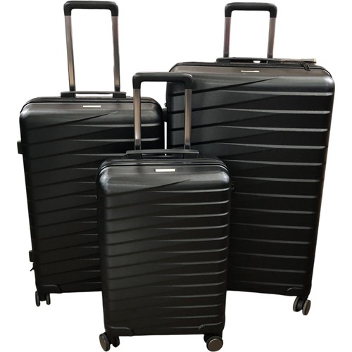 Luggage set black piece - set, 3