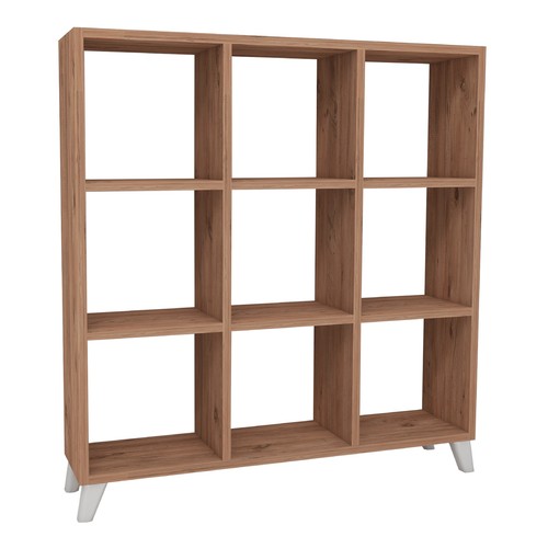 Cube square bookcase with - square,