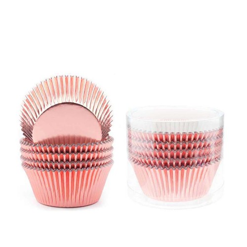 100pcs foil cupcake metallic - 100pcs,