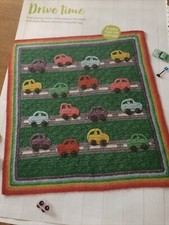 Crochet Pattern For Rug, Cars