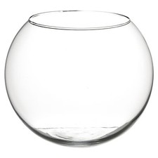 Pasabahce Round Glass Flower Vase Fish Bowl Balloon Centerpiece Wedding Gift Box