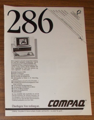 Rare advertising compaq - advertising,