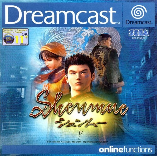 Shenmue for sega dreamcast - shenmue,