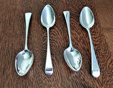 4 x Sterling Silver Teaspoons, London 1808.   George III.    Weight 68.8gms.