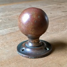 Single Brass Antique Door Knob