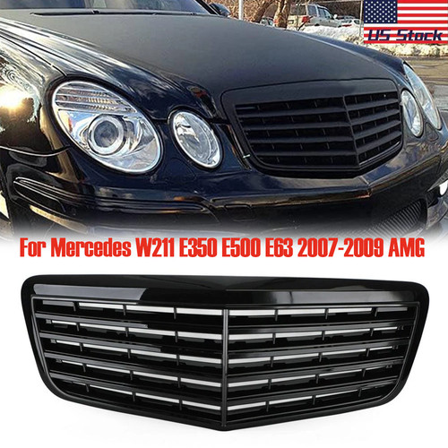 Gloss black front grille grill - gloss,