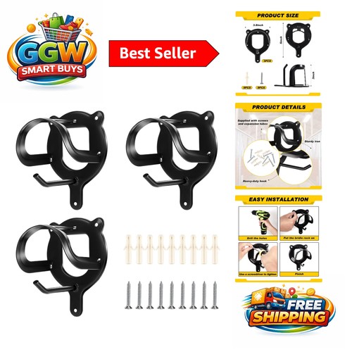 Black bridle rack - black,