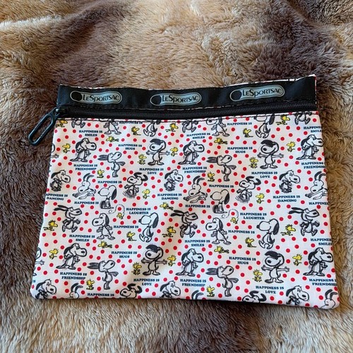 Lesportsac snoopy pouch cb - lesportsac,